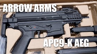 ARROW ARMS(アローアームズ) APC9-K 電動ガン レビュー 電子トリガー搭載のコンパクトな電動ガン