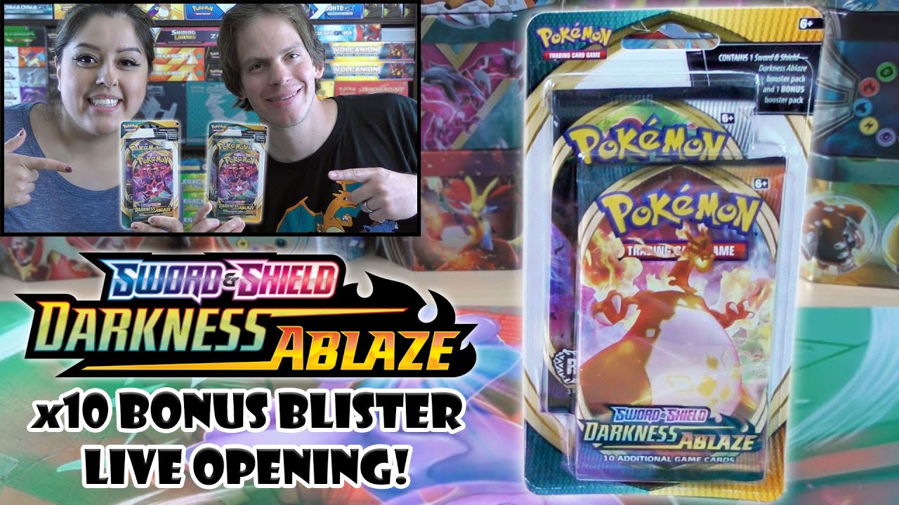 pokemon darkness ablaze blister booster pack Amazon.com: Pokemon TCG Darkness Ablaze Booster Pack (10 Cards) : Toys &  Games