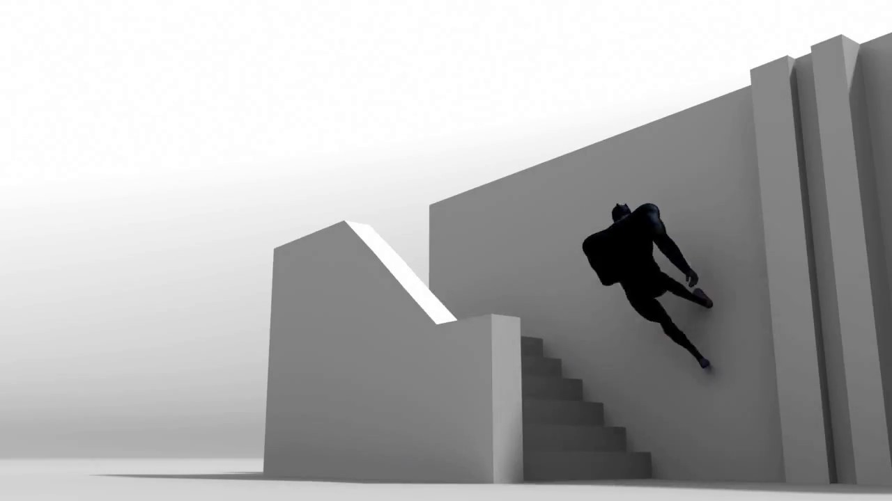 Black Panther - parkour animation