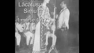 FILOFTEIA LĂCĂTUȘU SIMU - Lume, lume mi-ai fost dragă (din concert, 1 martie 1977)
