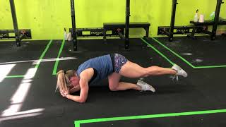 Low Plank Kick Back