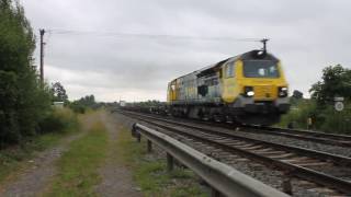 Freightliner 70018 Southampton to Garston intermodal