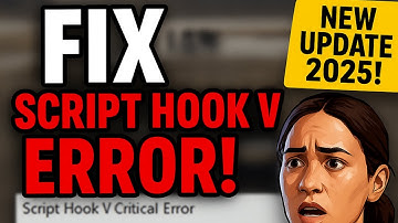 How to Fix Script Hook V Critical Error GTA 5 Enchanced 2025 | Steam | Install Script Hook GTA 5