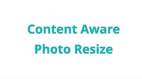 Photo Resizing - Content Aware Photo Resizing in Xara Designer Pro