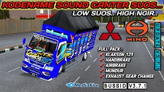BUSSID V3.7.1 🔥🐍 FULL PACK KODENAME SOUND CANTER SUOS NGIR SUPORT MOD UPDATE TERBARU