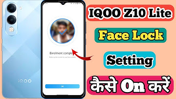 IQOO Z10 lite 5g Me Face Lock Kaise Lagaye // How To Face lock Setting In IQOO Z10 lite 5g