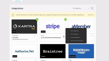 Integrating Kartra Account With Stripe Account