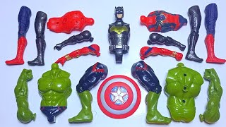 Assemble Marvel Toys Action Figures ~ BATMAN VS SPIDERMAN VS HULK ~ Avengers Marvel Assemble Toys