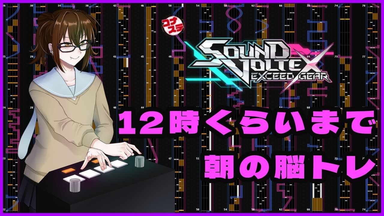 [おうちボルテ]12時くらいまで朝の脳トレ