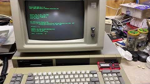 Formatting Seagate ST-225 in my Wyse WY-1100 PC clone.