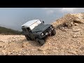 RC : Defender D90 Kahn(1:10 scale) Off-road Trail #4.