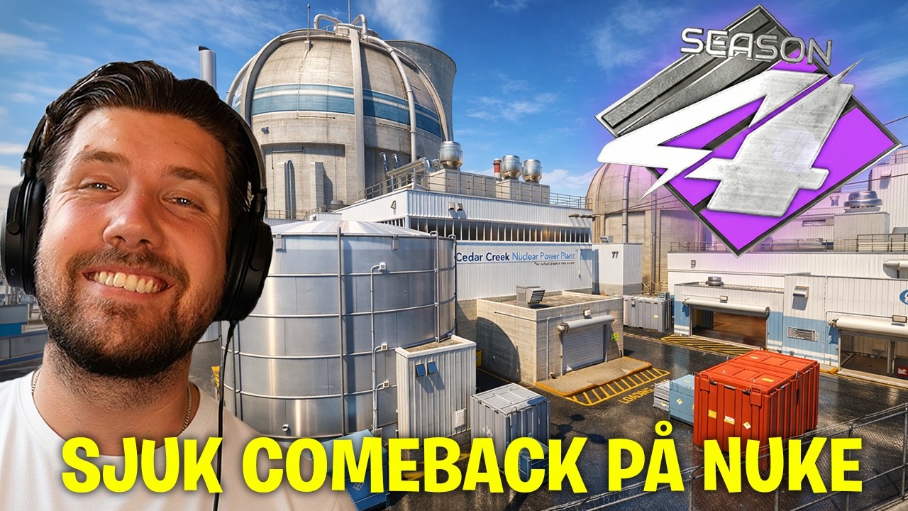 COUNTER STRIKE 2 - SPELAR PREMIER PÅ NUKE & HAMNAR MED ETT SVENSKT LAG