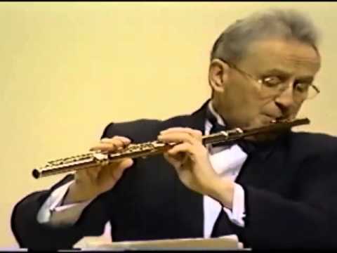 Alain Marion Flute plays Faure Fantaise  part 1