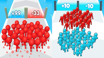 Count Masters VS Join Clash 3D - All Levels Gameplay Android,ios (Part 2)