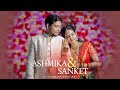 Asmika  sanket  engagement ceremony  cinematic highlights  p3 productions  navi mumbai  2023