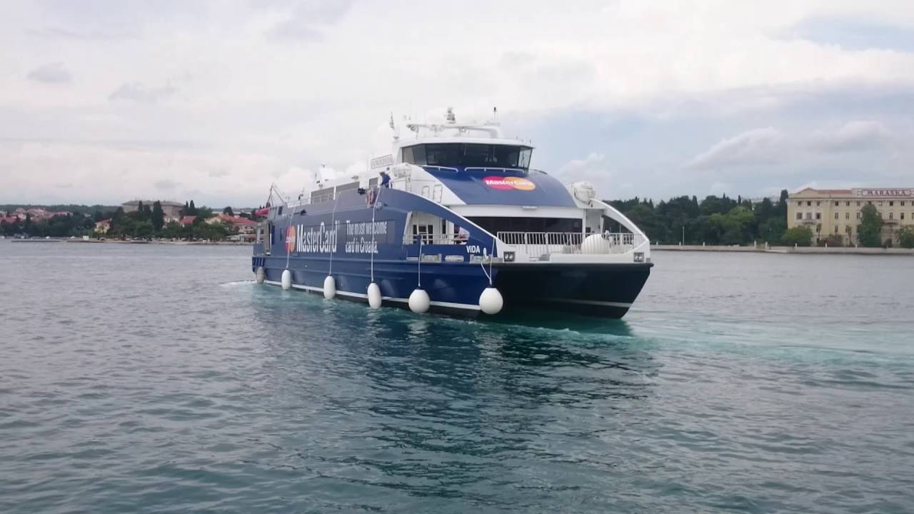 catamaran vida katamaran vida jadrolinija isplovljavanje iz zadra catamaran vida katamaran vida jadrolinija isplovljavanje iz zadra