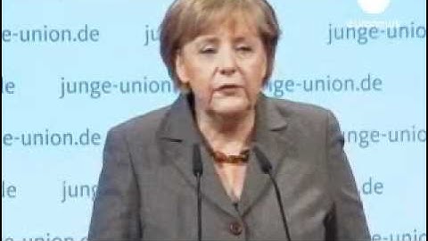 German Chancellor Angela Merkel: "multicultural society has been a total failure".flv