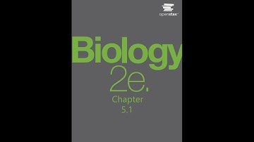 OpenStax Biology 2e. Audiobook Chapter 5.1 - Read Along