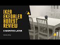 IKEA EKEDALEN Extendable Dining Table Honest Review | 6 Months Later