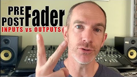 Need Volume Control Over Your MixBUS?  |  Two Different Pre/Post Fader Settings