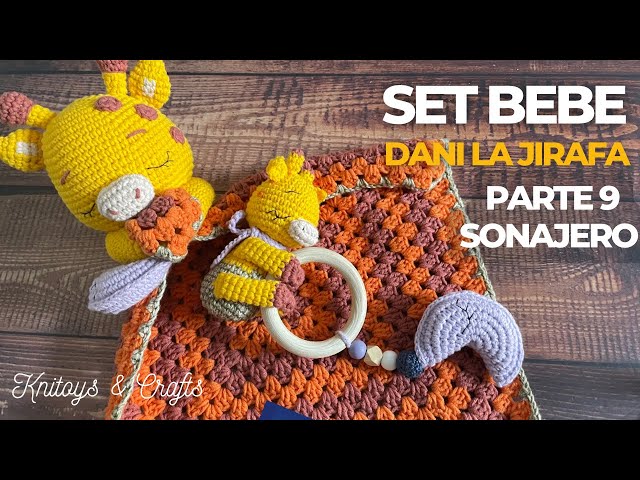 Sonajero Jirafa Bebé - Comprar en Pupi Crochet