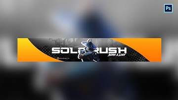How to Make Amazing Gaming Youtube Banner - Photoshop