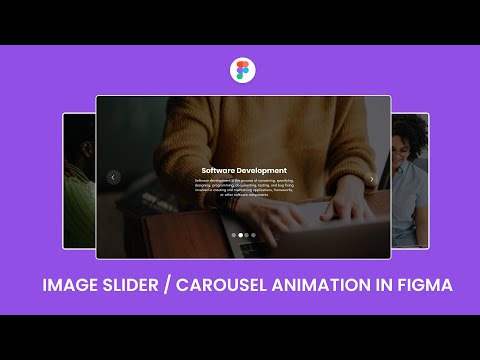 How to design an Image Slider in Figma | carousel design in Figma.