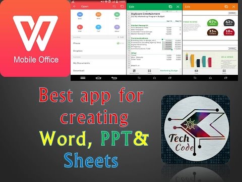 wps office best app for managing files like word ppt sheets youtube