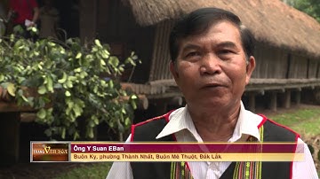 VTV5 Trang văn hóa 1-5-2016 Bảo tồn nhà truyền thống ê đê, bana tại Bảo tàng DTHVN