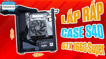 [PCNGON] Lắp ráp Case Sirius S40 cùng 12400F GTX 1660 Super #itx