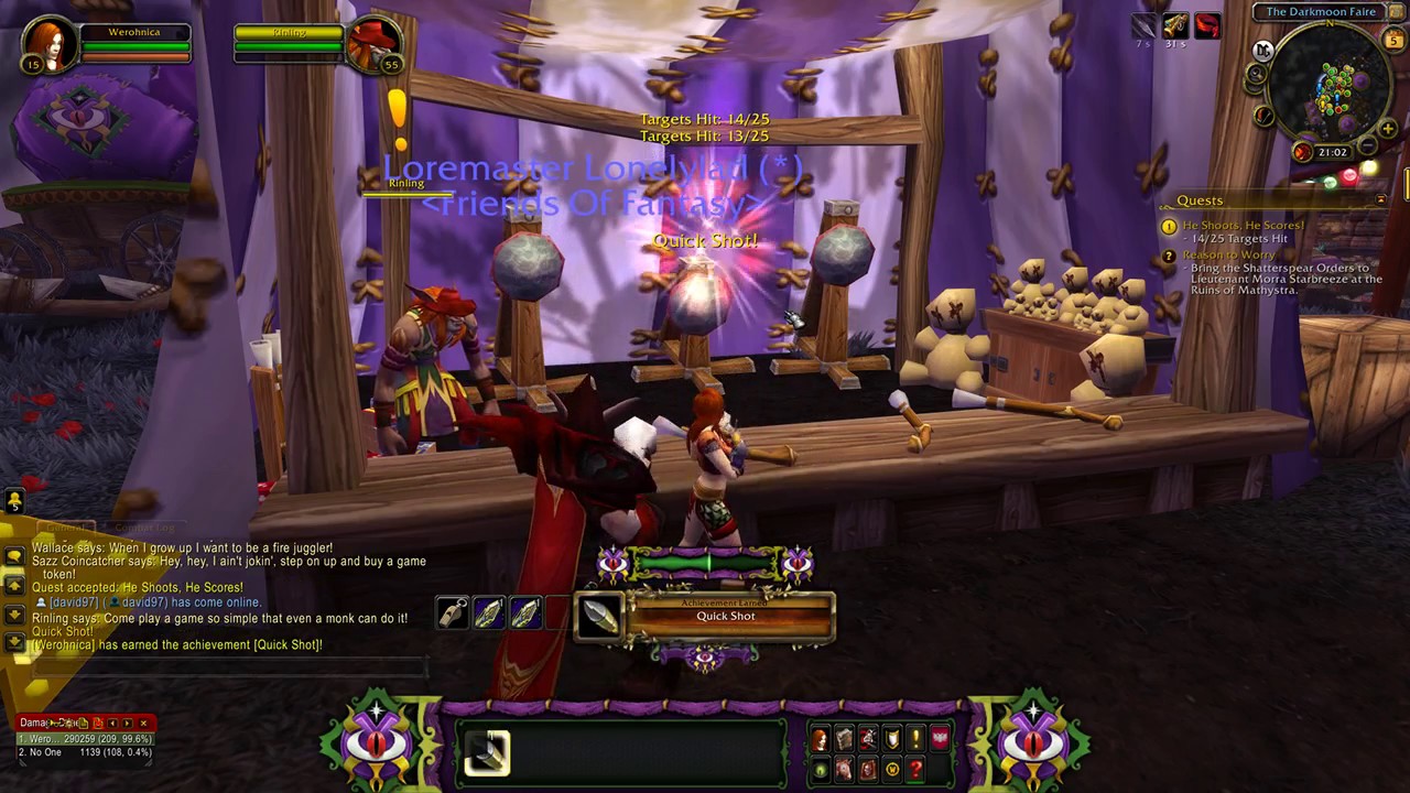 World Of Warcraft Quest Info: He Shoots, He Scores!