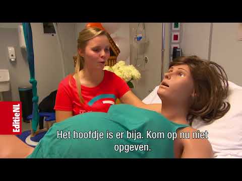 Bevallingsrobot Victoria helpt verloskundestudenten- EDITIE NL
