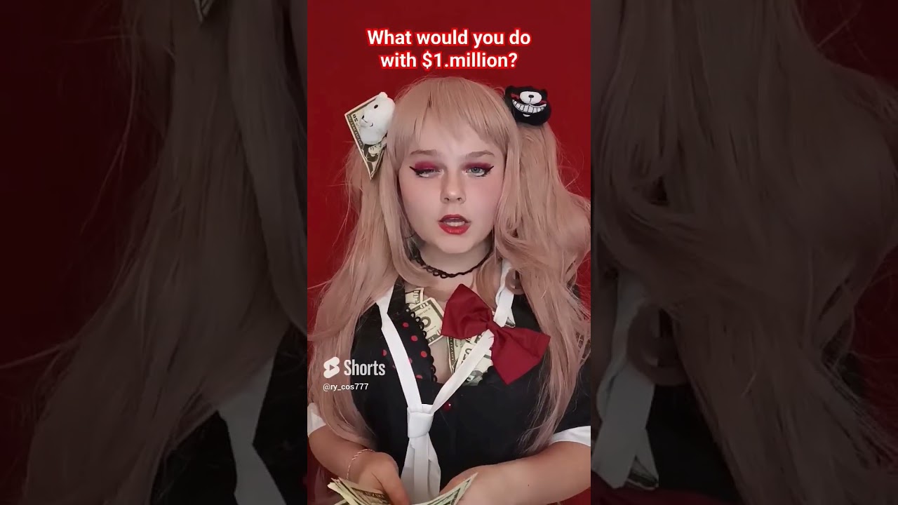 💵#cosplay #viral #danganronpa #danganronpacosplay #junko #junkoenoshima #fyp #junkocosplay #shorts