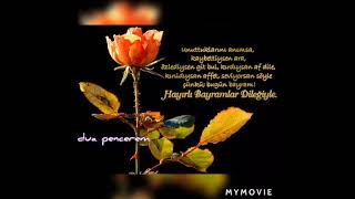 EN YENİ💗 ÇOK YENİ💗 EN GÜZEL CUMA VE🌹# BAYRAM MESAJI🌹 İKİSİ BİRARADA 🍬