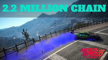 Need for Speed Payback | 2.2 Million Chain On Bridge Run!