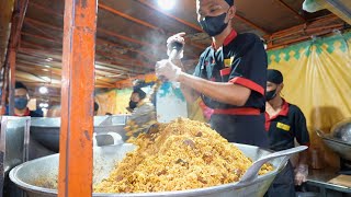 Amazing Giant Indonesian Street Foods | Giant Indonesian Fried Rice & Giant Pancake