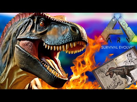 Видео: ЗАНИМАЮСЬ ЖЕСТКИМ РЕКСОМ В ARK: Survival Evolved!!!