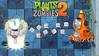 What Plant Max Level can kill Robo-Cone Zombie using only 1 plant food? | Plants Vs Zombies |