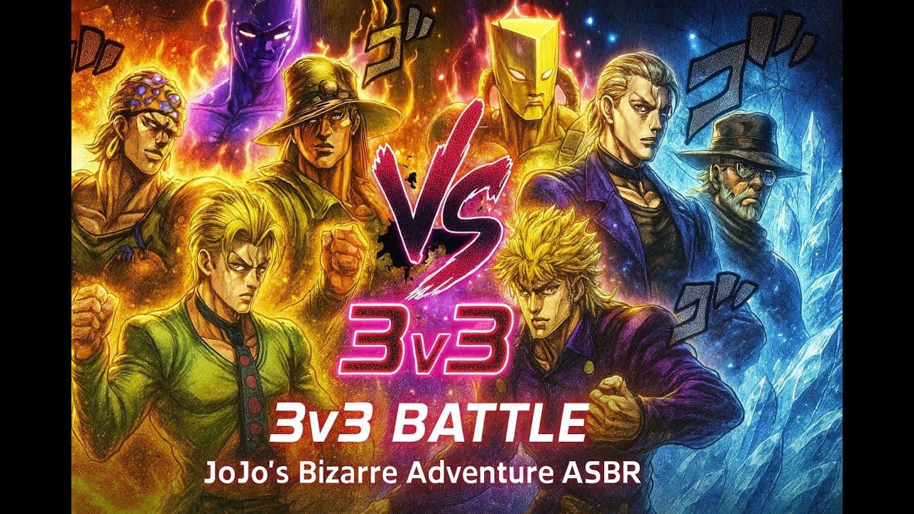 JoJo's Bizarre Adventure All-Star Battle R | 3v3 Battle - YouTube
