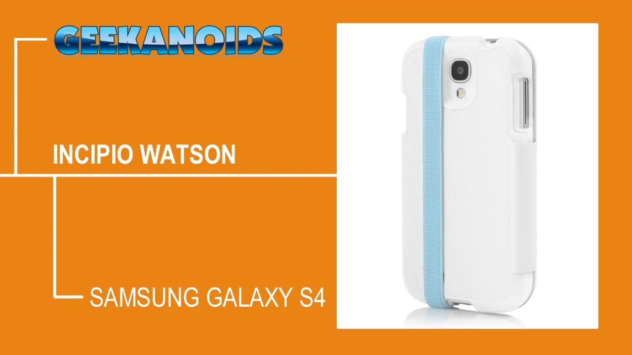 Incipio Watson Folio Wallet Case for Samsung Galaxy S4