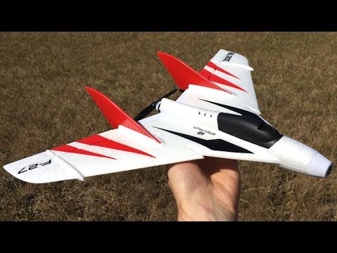 Blade F-27 FPV UMX RC Plane Unboxing, Maiden Flight, & Review - UMX F-27 Stryker FPV Flying Wing