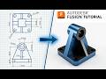 Fusion 360 From Zero | Beginner Step-by-Step Modeling Tutorial #17