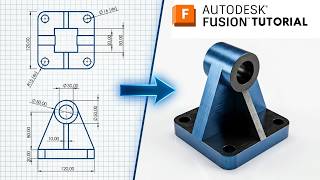 Fusion 360 From Zero | Beginner Step-by-Step Modeling Tutorial #17