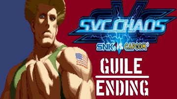 SNK vs. Capcom: SVC Chaos - Ending - Guile