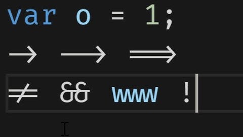 Cascadia Code for Macos | Font Style for VS Code