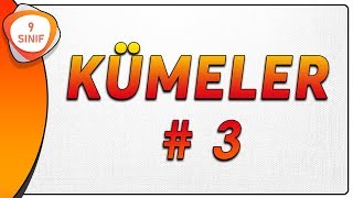 Kümeler 3 | 9.Sınıf Matematik (yeni müfredat) | #9.sınıf #kümeler