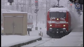 Winterimpressionen am Stuttgarter Hauptbahnhof | 2007 | Eisenbahn-Romantik