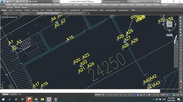 🔰 ĐÁNH TÊN - XUẤT TỌA ĐỘ CỌC THEO TỔNG MẶT BẰNG [NDT]