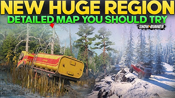 New Huge Region The Descent in SnowRunner You Should Try