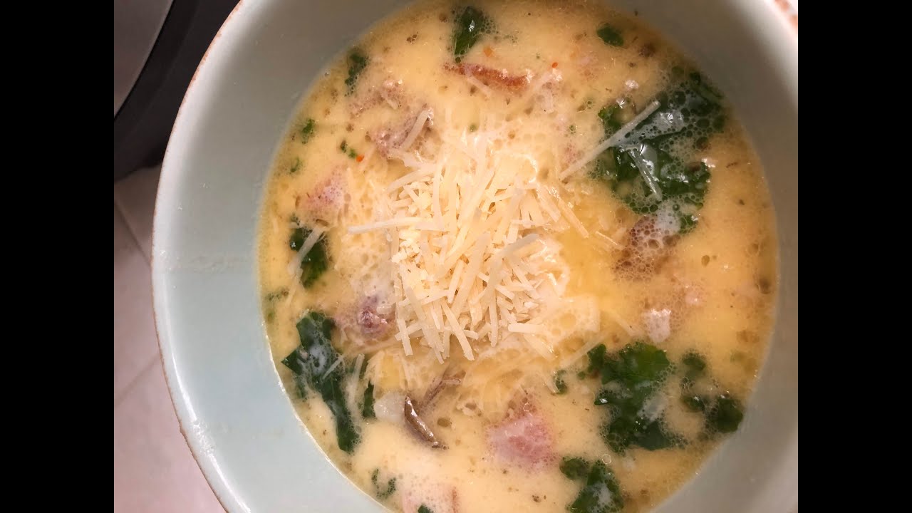 Zuppa Toscana In The Instant Pot Olive Garden Copy Cat Youtube